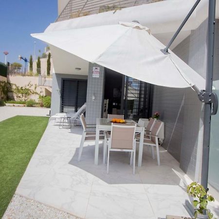 Infinity Luxury Sea View Apartment With Private Garden Arenales del Sol Dış mekan fotoğraf
